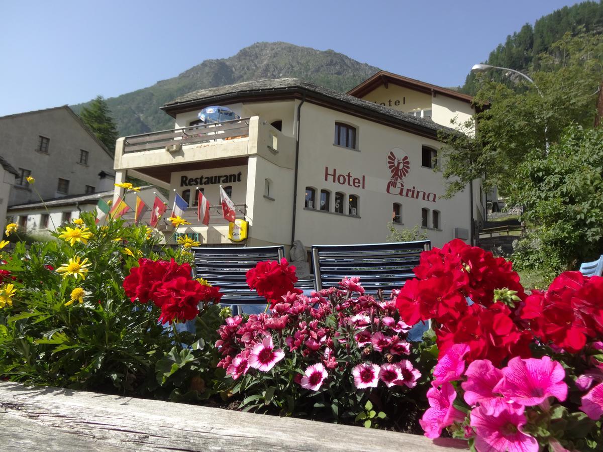 Hotel-Restaurant Grina Simplon 外观 照片